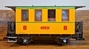 Vintage LGB 3006 G Gauge Passenger Coach #1 Car Made in Western Germany 1980s - Picture 1 of 10