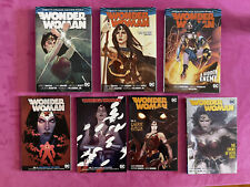 Wonder Woman Rebirth Deluxe 1 2 3 Hardcover Set + Vol 6-9 TPB!
