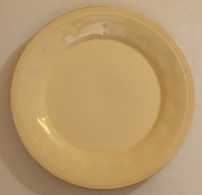 Juego de 2 platos de cena crema mantequilla de cucina Rachael Ray #H016Y pintados a mano Foto 1 de 4