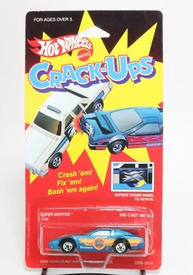 HOT WHEELS CRACK-UPS SUPER DENTER, BLAU, HONG KONG - Bild 1 von 4