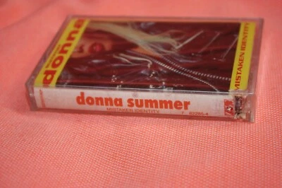 Donna Summer SEALED Cassette Tape Mistaken Identity Foto 1 de 4