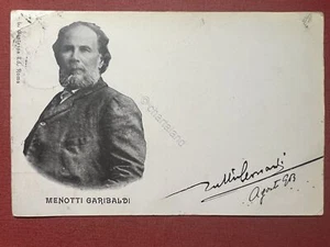 Cartolina Commemorativa - Politico Domenico Menotti Garibaldi - 1903 - Foto 1 di 2