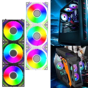 120mm Addressable RGB Case Fan 2000 PRM 5V 3Pin ARGB 4Pin PWM for Computer Case - Bild 1 von 21