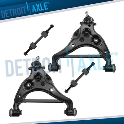 Brazos de control inferiores delanteros barras estabilizadoras de 4 piezas para Ford Expedition Navigator 2018-2021 Foto 1 de 4