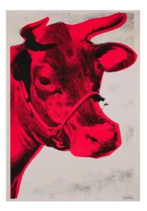 Andy Warhol Cow Special Edition poster 1976 Glicee Print Heavy Watercolour Paper - Picture 1 of 7