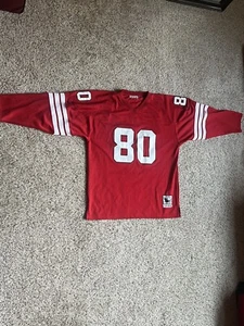 Vintage Men’s San Fransisco 49ers Football Jersey #80 Jerry Rice Sz: 3XL (56) - Picture 1 of 5