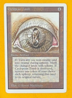 MTG CYCLOPEAN TOMB Unlimited (OldManMTG 009-423) - Image 1 of 4