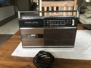 Loewe Opta Transistorradio TC 80 All Band Radio Kassetten Recorder 70er Vintage. - Bild 1 von 10