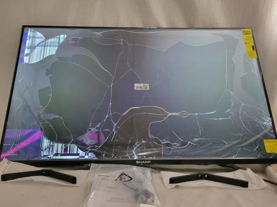 Sharp AQUOS 4P-B43EJ2U 43" 4K HDR Commercial TV defective - Image 1 of 4