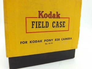 Kodak Field Case foe Kodak Pony 828 Camera No. 45FC - Picture 1 of 3