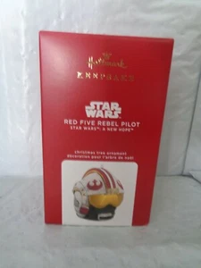 2020 - Hallmark Keepsake - Star Wars - Ornamento pilota rosso cinque ribelli - Nuova speranza - Foto 1 di 1