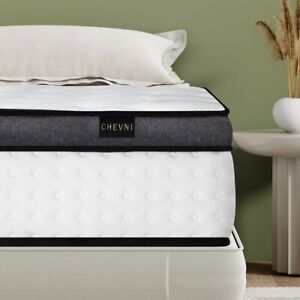 12" Gel Memory Foam Mattress Hybrid Spring Twin Full Queen King Bed in A Box