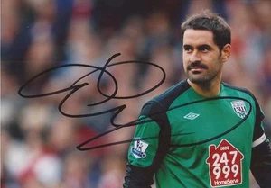 WEST BROM: SCOTT CARSON SIGNED 6x4 ACTION PHOTO+COA - Picture 1 of 1