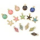  15 Pcs Vintage Jewelry Bracelets Pendant Accessories Marine Animal Key