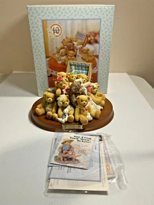 Cherished Teddies Ltd Ed Reunited for a Day Together for a Lifetime Figurine 10Y - Picture 1 of 9