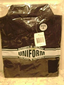 New Girls SZ 4 SS Navy Blue Authentic School Uniform Polo Shirt gsu071 - Picture 1 of 1