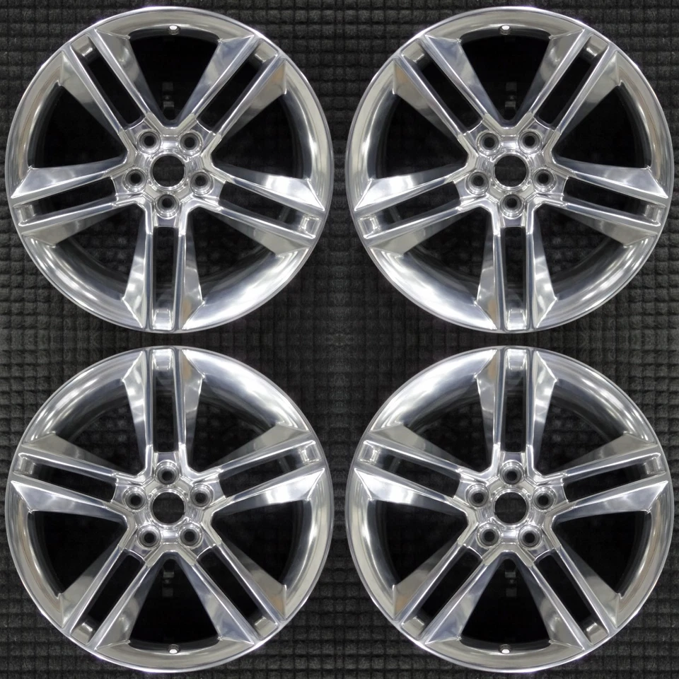 Juego de ruedas pulidas Ford Mustang 19" OEM 2018 a 2021 Foto 1 de 1