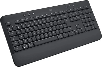 Logitech Signature K650 Bluetooth & Bolt USB Wireless Keyboard - FULL QWERTY UK - Image 1 of 4