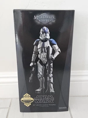 NIB Militaries Star Wars 501st Legion Clone Trooper 1:6 SideShow 21621 - Image 1 of 4