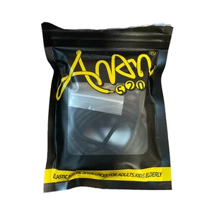 Zapato Anan 520 Sin Corbata Elástico Amortiguador Bloqueo elástico Negro Seniors Niños ABIERTO - Imagen 1 de 4