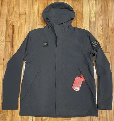 The North Face Apex Flex Dryvent Gray Rain Jacket w/ PAPE Logo Mens XL NWT - Image 1 of 4