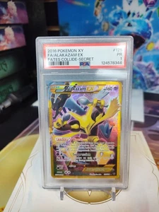 PSA 1 Pokemon Alakazam EX 125/124 Fates Collide Secret Rare Full Art Holo - Picture 1 of 2