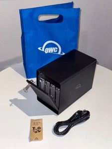 OWC ThunderBay 4 Mini RAID 5 Edition 4-Bay External Drive w/ Thunderbolt 2 Ports - Picture 1 of 18