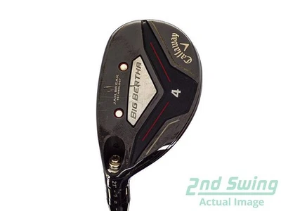 Callaway 2019 Big Bertha Hybrid 4 Hybrid 21° Graphite Senior Left 41.75in - Image 1 of 4