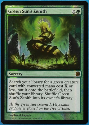 Green Sun's Zenith FOIL From the Vault: Twenty NM CARD (500258) ABUGames - Image 1 of 2