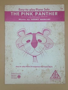 Partituras - LA PANTERA ROSA - Henry Mancini - 1963 - Imagen 1 de 1