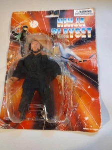 Vintage Black Belt Imperial Karate Ninja Actionfigur mit Kleidung & Gürtel - Bild 1 von 3