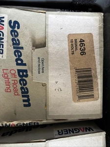 4636 Wagner Sealed Beam. Signal 12 Volts Off Road Lighting. 2 For $30 - Picture 1 of 5