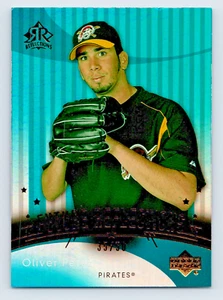 2005 Upper Deck Future Reflections Turquoise Oliver Perez #117 Card 35/50 - Picture 1 of 2