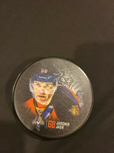 Disco de jugador Jaromir Jagr Florida Panthers de colección - Imagen 1 de 4