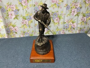 THE ROUGH RIDER SCULPTURE by RICK TERRY FRIENDS OF NRA 2005 LTD. EDITION STATUE - Picture 1 of 8