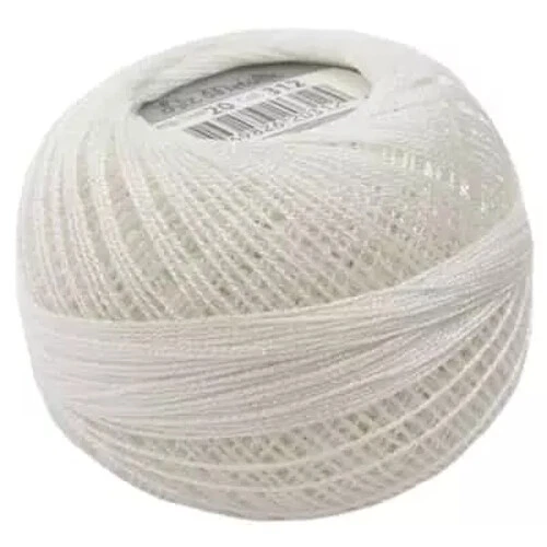 LIZBETH Liz Metallic Crochet Thread Size 20 Color 312 Iridescent