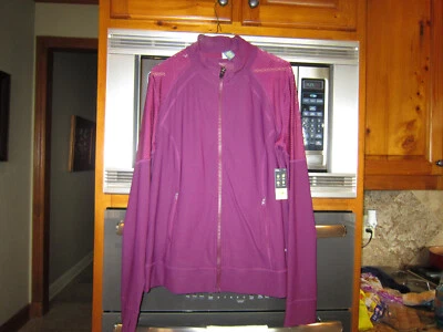 JCPenny's Xersion Ventilation Size XL Color Purple Paragon zippered Jacket - Image 1 of 3