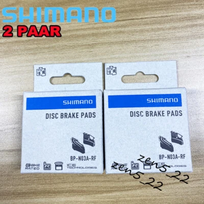 2 Pairs Shimano Resin N03A Disc Brake Pads Ice Tech for XT SLX BR-M9120 M8120 - Image 1 of 4