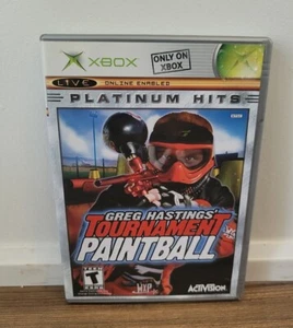 Greg Hastings' Tournament Paintball (Microsoft Xbox, 2004) Platinum Hits CIB - Picture 1 of 5