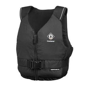 CREWSAVER RESPONSE 50N AYUDA DE FLOTABILIDAD NEGRO KAYAK VELA SUP CANOA XL - Imagen 1 de 5