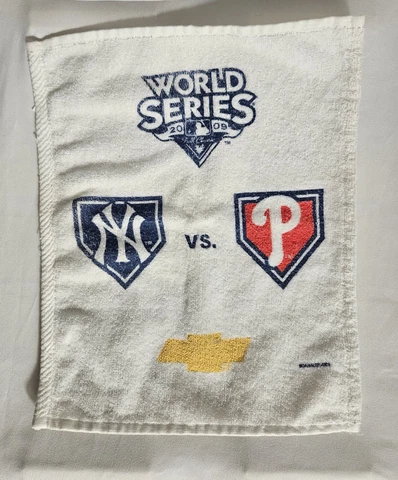 New York Yankees Philadelphia Phillies World Series Towel 2009 baseball MLB Cover