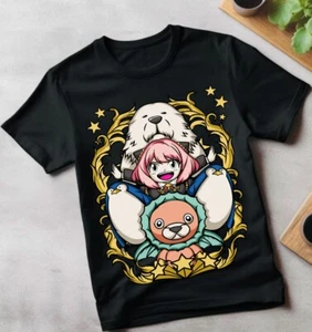 SPY x FAMILY Unisex T-Shirt Loid Yor Anya Bon Forger Manga Anime Shirt All Size - Picture 1 of 11