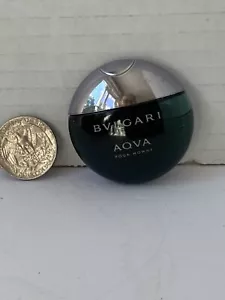 Bvlgari Aqva Bulgari Aqua Homme Men Eau De Toilette Miniature Mini 5ml .17ml - Picture 1 of 2