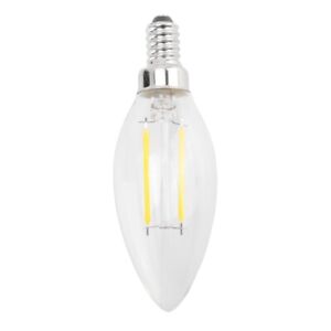Dimmable E12 COB  Candle Flame Filament LED Light Bulb Lamp J2E71627