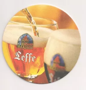 Leffe, Belgian Abbey Beer - beer mat "Pour me a Leffe" from Belgium - Picture 1 of 1