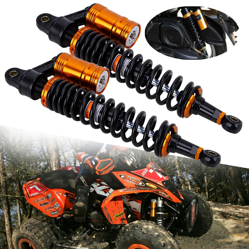 Amortiguador de aire ATV de 15 3/4" 400 mm para Yamaha Banshee YFZ 450 Raptor 700 660R Foto 1 de 4