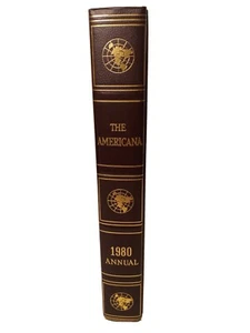 1980THE AMERICANA Annual: Encyclopedia of the Events of 1979 vintage book - Picture 1 of 12