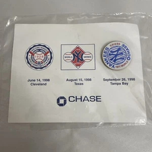 Yankees 1958 World Series Pin Chase Bank New York MLB USA - Picture 1 of 3
