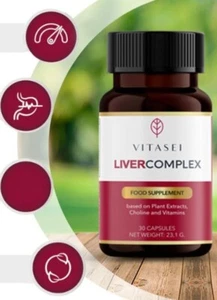 Vitasei LiverComplex*30 - Cleansing and detox for the liver - Picture 1 of 1