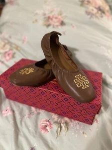 Tory Burch Britten Ballet Flats - Picture 1 of 7